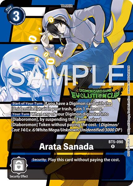 Arata Sanada [BT5-090] (Coupe Évolution 2025 Vol. 2) [Cartes promotionnelles]