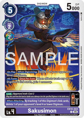Sakusimon [EX10-043] [Orden Siniestra]