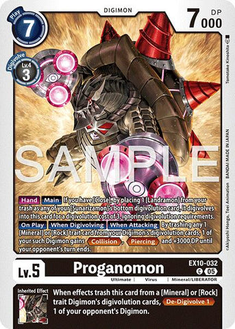 Proganomon [EX10-032] [Orden Siniestra]