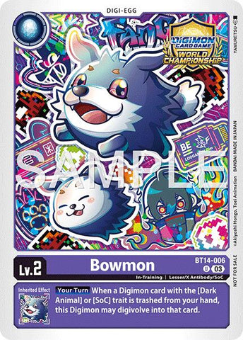 Bowmon [BT14-006] (Participante de Regionales Temporada 2 25-26) [As de Explosión]
