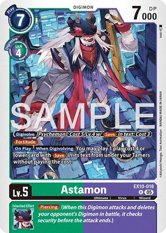 Astamon [EX10-018] [Orden Siniestra]