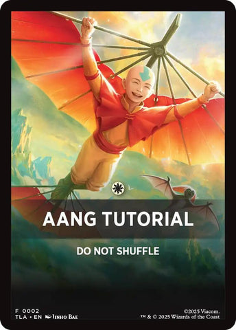 Ficha de tema del tutorial de Aang [Fichas de Avatar: La leyenda de Aang]