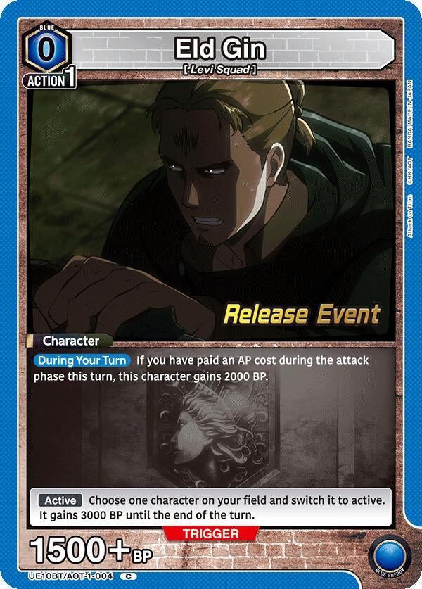 Image for Eld Gin (UE10BT/AOT-1-004) (UE10BT_RE) - Union Arena