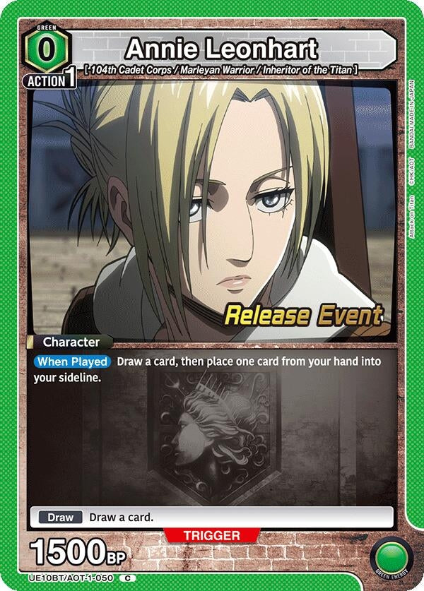 Image for Annie Leonhart (050) (UE10BT/AOT-1-050) (UE10BT_RE) - Union Arena