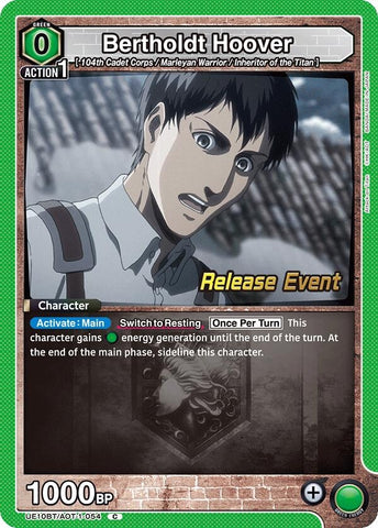 Image for Bertholdt Hoover (054) (UE10BT/AOT-1-054) (UE10BT_RE) - Union Arena
