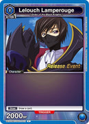 Image for Lelouch Lamperouge (012) (UEX03BT/CGH-2-012) (UEX03BT_RE) - Union Arena