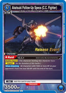 Image for Akatsuki Follow-Up Specs (C.C. Fighter) (UEX03BT/CGH-2-025) (UEX03BT_RE) - Union Arena