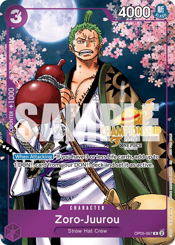 Zoro-Juurou (Pack événement CS 25-26) [Cartes promotionnelles One Piece]