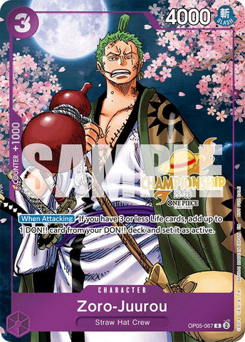 Zoro-Juurou (CS 25-26 Event Pack) [Cartas Promocionales de One Piece]