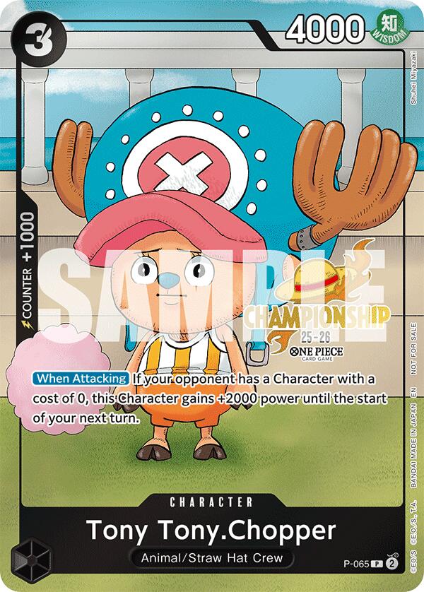 Tony Tony.Chopper (Pack Événement CS 25-26) [Cartes Promotionnelles One Piece]