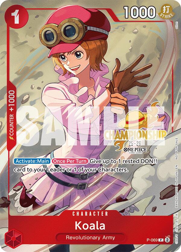 Koala (Paquete de evento CS 25-26) [Cartas promocionales de One Piece]