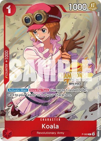 Koala (Paquete de evento CS 25-26) [Cartas promocionales de One Piece]