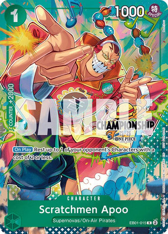 Scratchmen Apoo (CS 25-26 Pack Célébration) [Cartes promotionnelles One Piece]