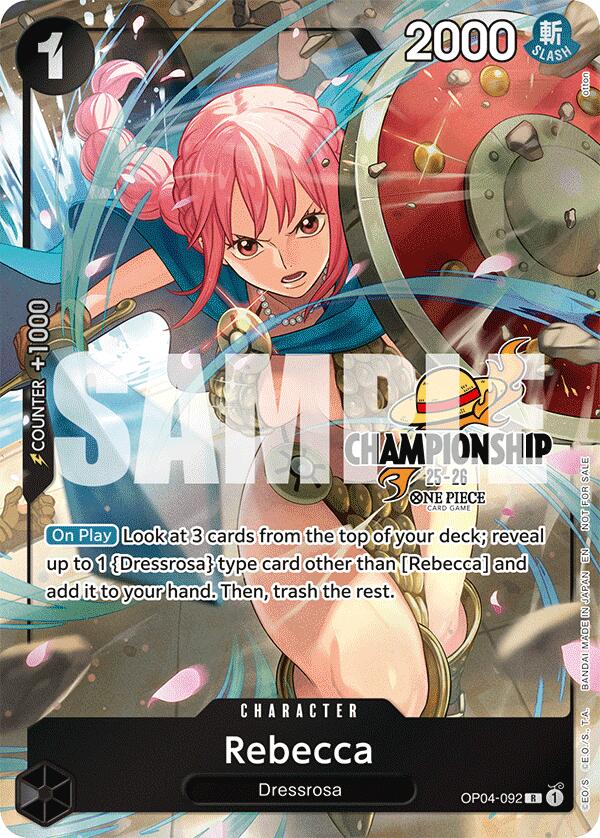 Rebecca (CS 25-26 Pack Célébration) [Cartes promotionnelles One Piece]