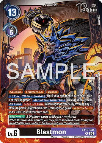 Blastmon [EX10-034] [Orden Siniestra]