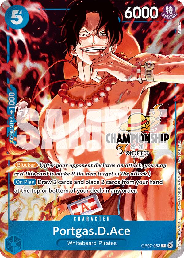 Portgas D. Ace (Pack Célébration CS 25-26) [Cartes promotionnelles One Piece]