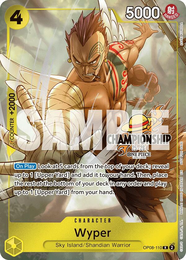 Wyper (Pack Célébration CS 25-26) [Cartes promotionnelles One Piece]
