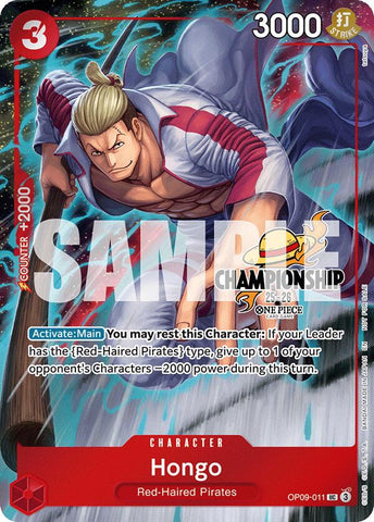 Hongo (CS 25-26 Celebration Pack) [Cartas promocionales de One Piece]