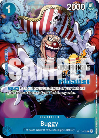 Buggy (CS 25-26 Conjunto de Cartas Finalistas 1) [Cartas Promocionales de One Piece]