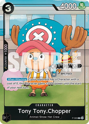 Tony Tony.Chopper (CS 25-26 Event Pack Finalist Ver.) [Cartas promocionales de One Piece]
