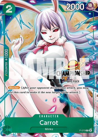 Zanahoria (Paquete de evento CS 25-26, versión finalista) [Cartas promocionales de One Piece]