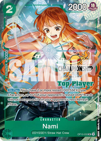 Nami (CS 25-26 Paquete de Jugador Top) [Cartas Promocionales de One Piece]