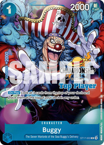 Buggy (CS 25-26 Paquete de Mejor Jugador) [Cartas Promocionales de One Piece]