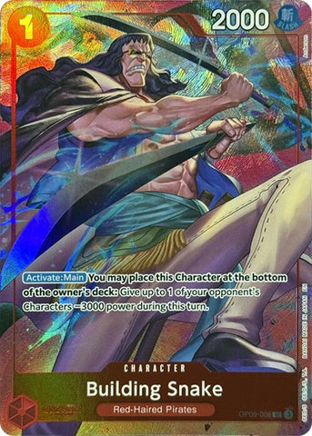 Building Snake (Premium Card Collection -Best Selection Vol. 4-) [Cartas promocionales de One Piece]