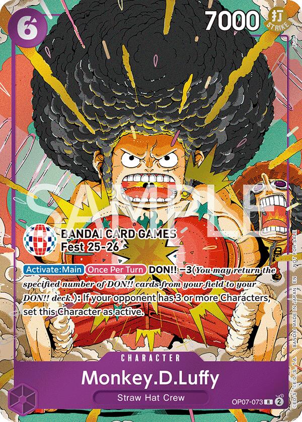 Monkey.D.Luffy (BANDAI Card Games Fest 25-26) [Cartas Promocionales de One Piece]