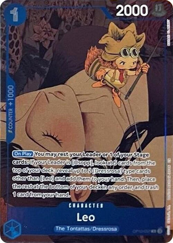 Leo (Colección de Cartas Premium -6 surt. vol.1-) [Cartas Promocionales de One Piece]