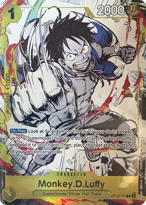 Monkey.D.Luffy (Collection de Cartes Premium -6 assort vol.1-) [Cartes promotionnelles One Piece]