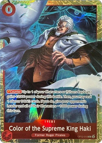 Color del Haki del Rey Supremo (Colección de cartas prémium -6 surt. vol.1-) [Cartas promocionales de One Piece]