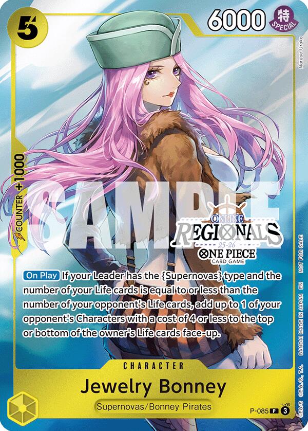 Jewelry Bonney (Pack de participation régionale en ligne 2025 Vol.2) [Cartes promotionnelles One Piece]