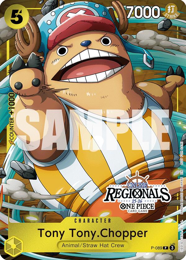 Tony Tony.Chopper (Pack de participation régionale en ligne 2025 Vol.2) [Cartes promotionnelles One Piece]