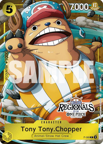 Tony Tony.Chopper (Paquete de participación regional en línea 2025 vol. 2) [Cartas promocionales de One Piece]