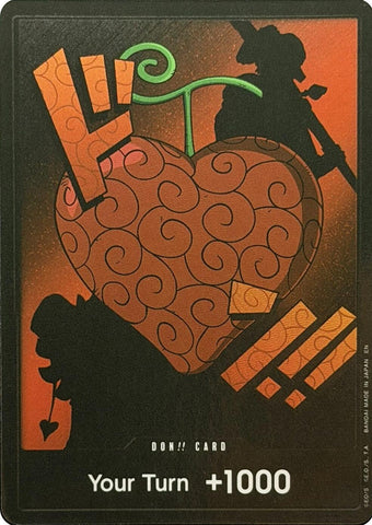 ¡¡DON!! Carta (Fruta Op-Op) (Colección de Frutas del Diablo Vol. 3) [Cartas Promocionales de One Piece]