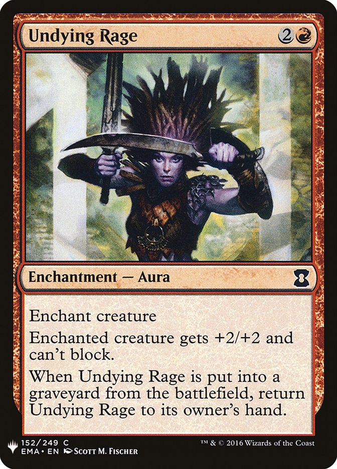 Rage éternelle [Mystery Booster]