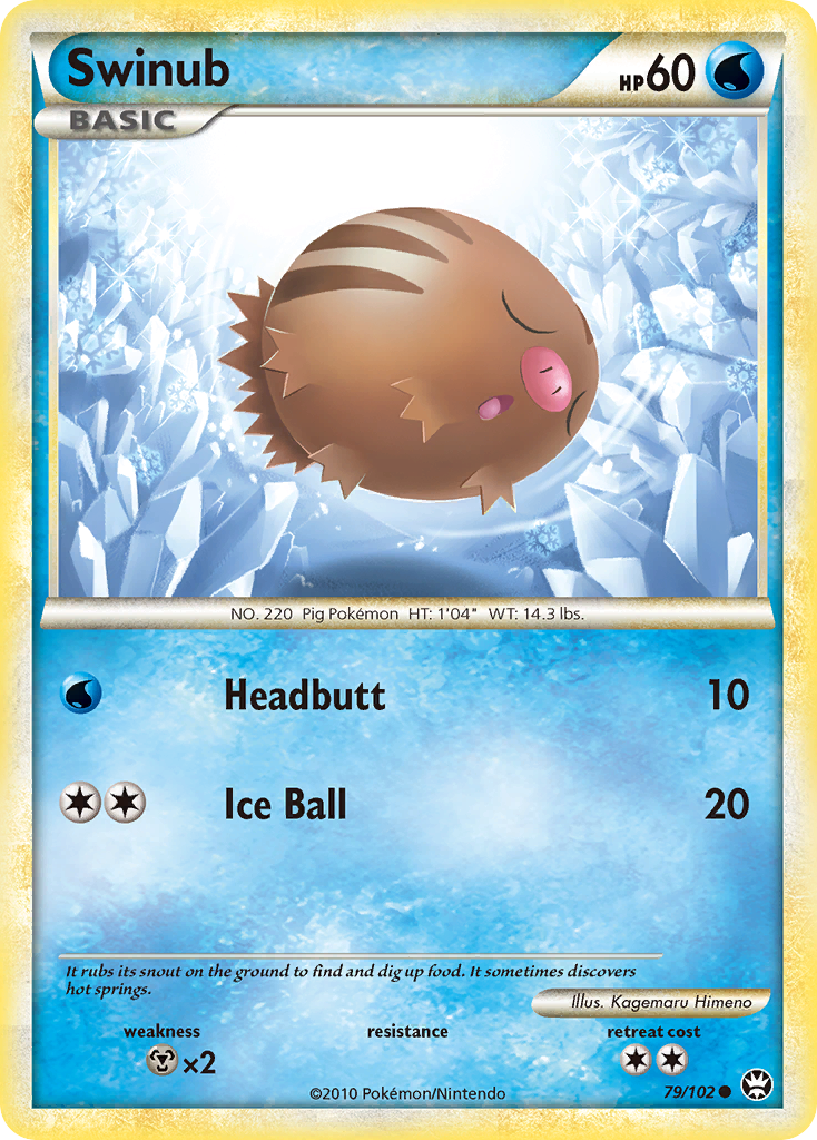 Marcacrin (79/102) [HeartGold & SoulSilver: Triomphe]