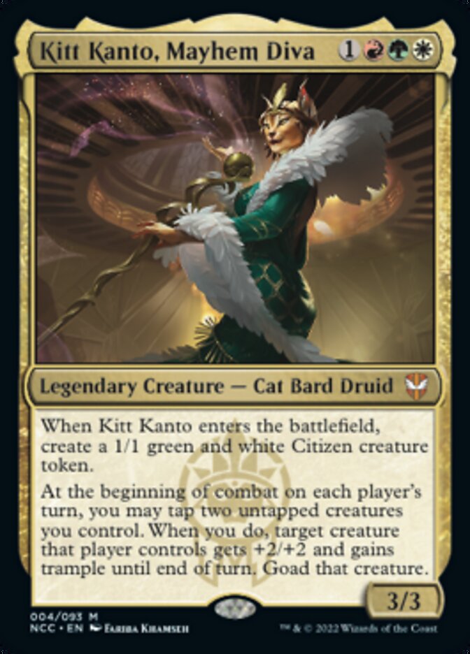 Kitt Kanto, diva du chaos [Commander Les rues de la Nouvelle-Capenna]
