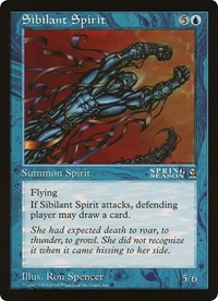 Espíritu sibilante (Extragrande) [Cartas extragrandes]