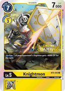 Knightmon [BT5-042] (Campeón en línea) [Promociones Battle of Omni]