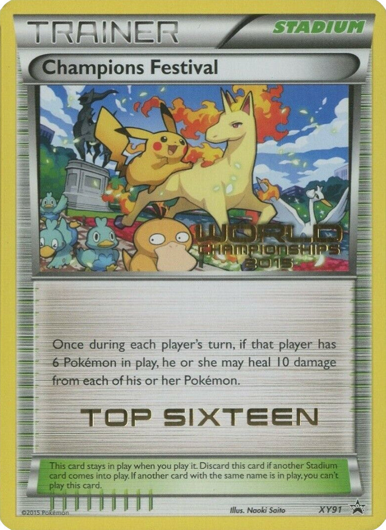 Festival des Champions (XY91) (Top seize 2015) [XY : Promos Black Star]