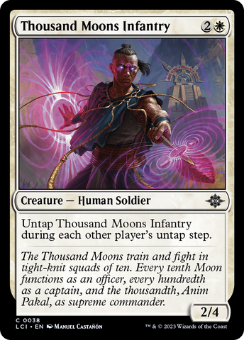 Infantería de las Mil Lunas [Las cavernas perdidas de Ixalan]