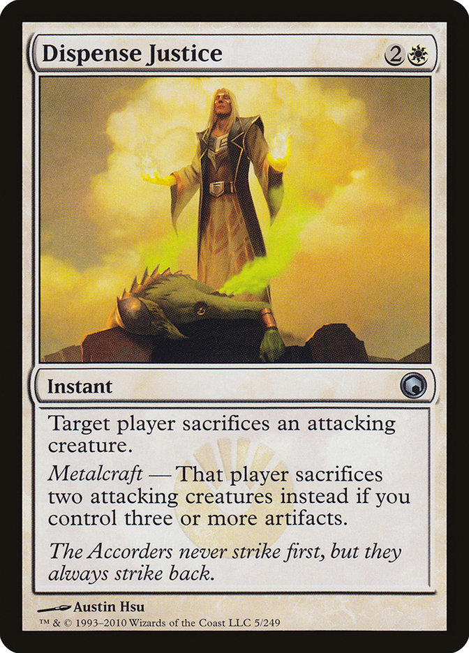 Rendre la justice [Cicatrices de Mirrodin]