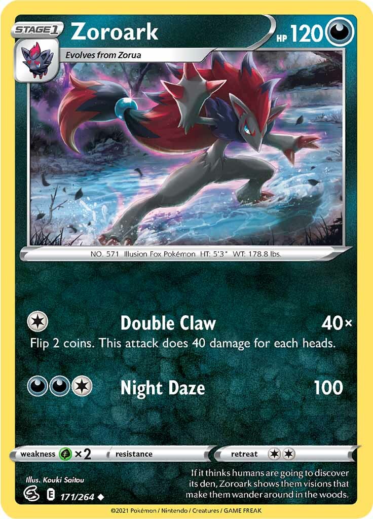 Zoroark (171/264) [Espada y Escudo: Golpe Fusión]