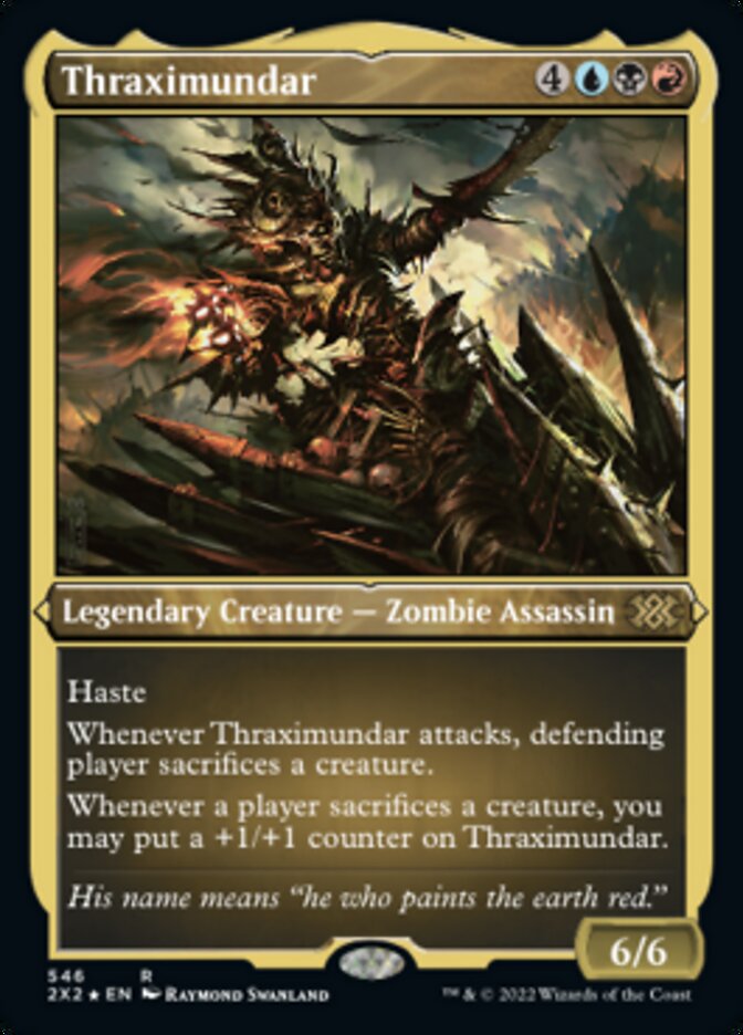 Thraximundar (gravure à l'acide) [Double Masters 2022]