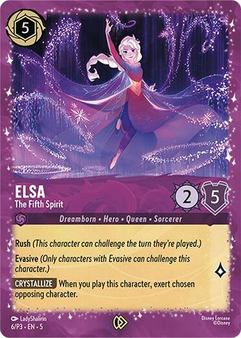 Elsa - El Quinto Espíritu (6/P3) [Cartas Promocionales]