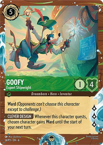 Goofy - Experto Constructor Naval (Promoción Disney Cruise) (14/P3) [Cartas Promocionales]