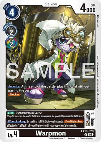 Warpmon [EX10-029] [Orden Siniestra]