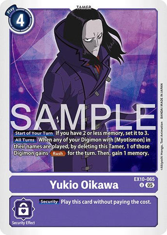 Yukio Oikawa [EX10-065] [Orden Siniestra]